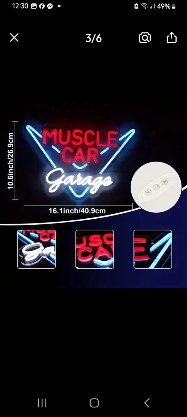 LED neon low energy multi brightness fun signs - photo 3