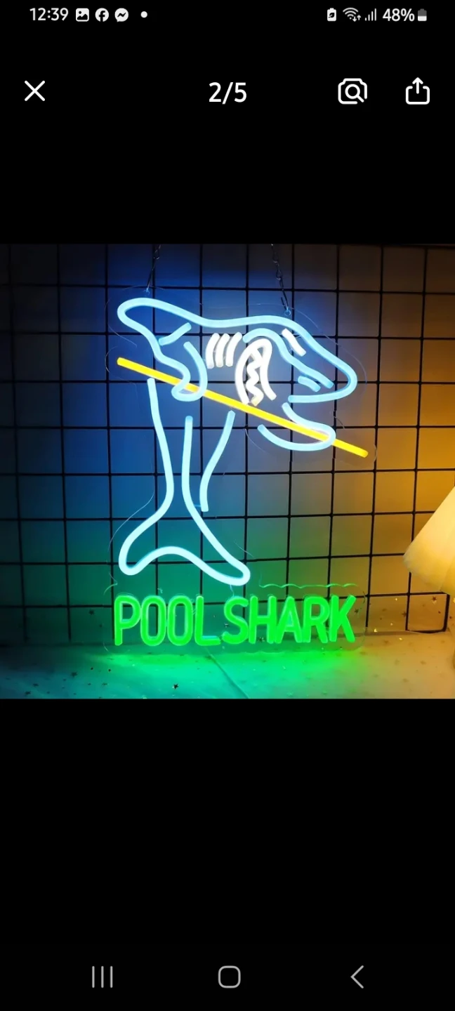 LED neon low energy multi brightness fun signs - photo 4
