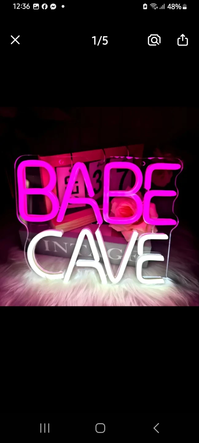 LED neon low energy multi brightness fun signs - photo 5
