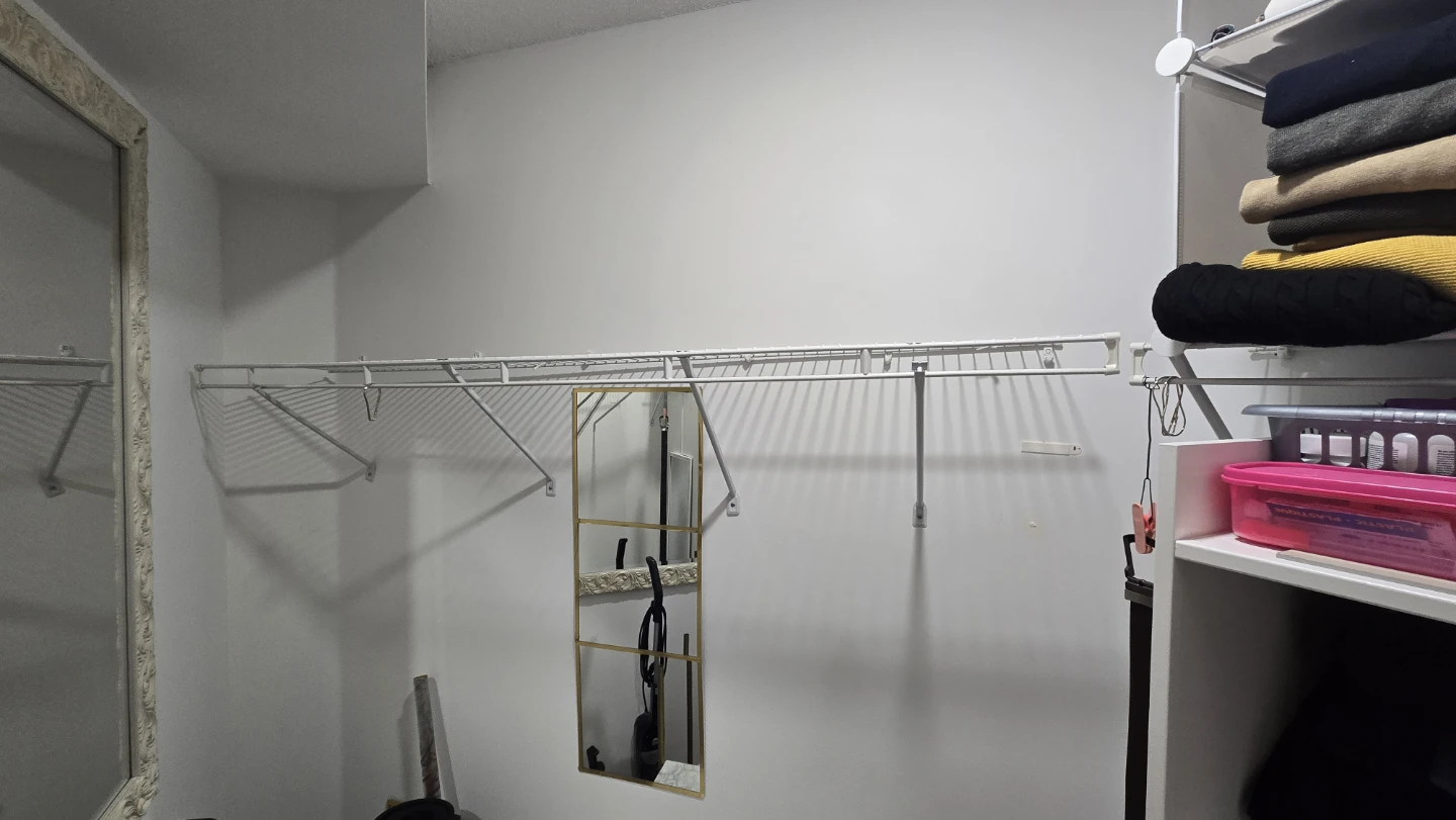 White Wire Shelving Units