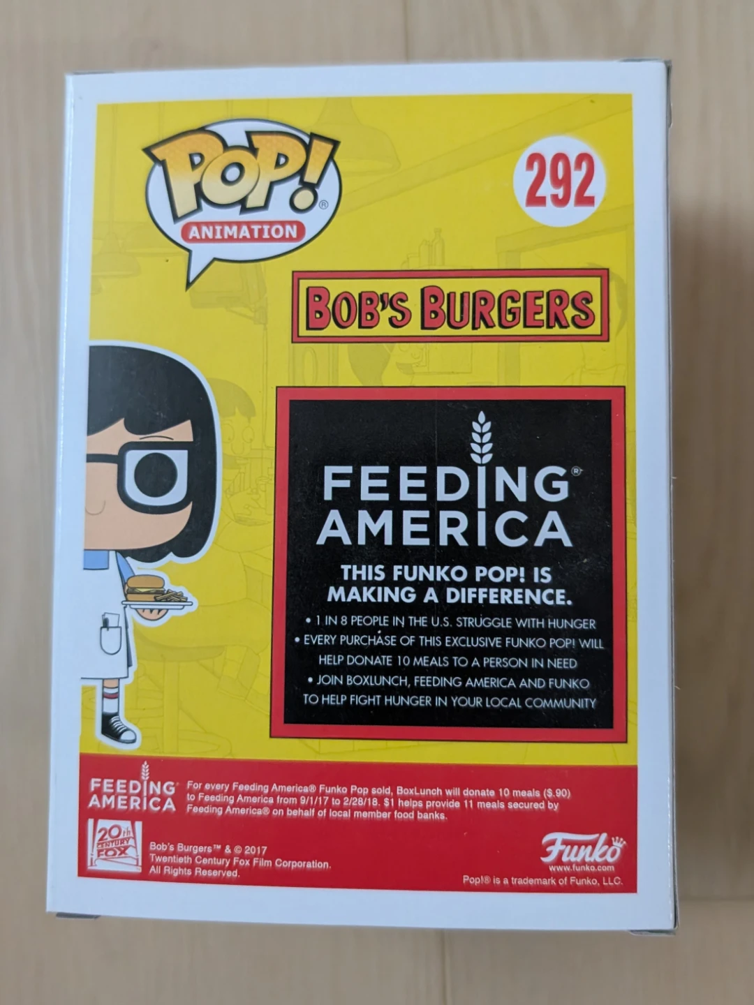 Funko Pop! Bob's Burgers Tina Belcher Vinyl Figure #292 - photo 2
