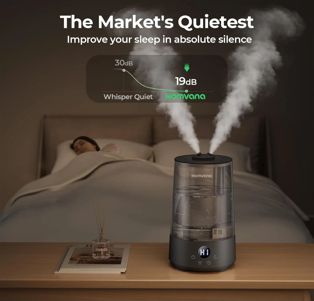 Homvana 3.6L Humidifier with 360° Dual Nozzles - photo 5