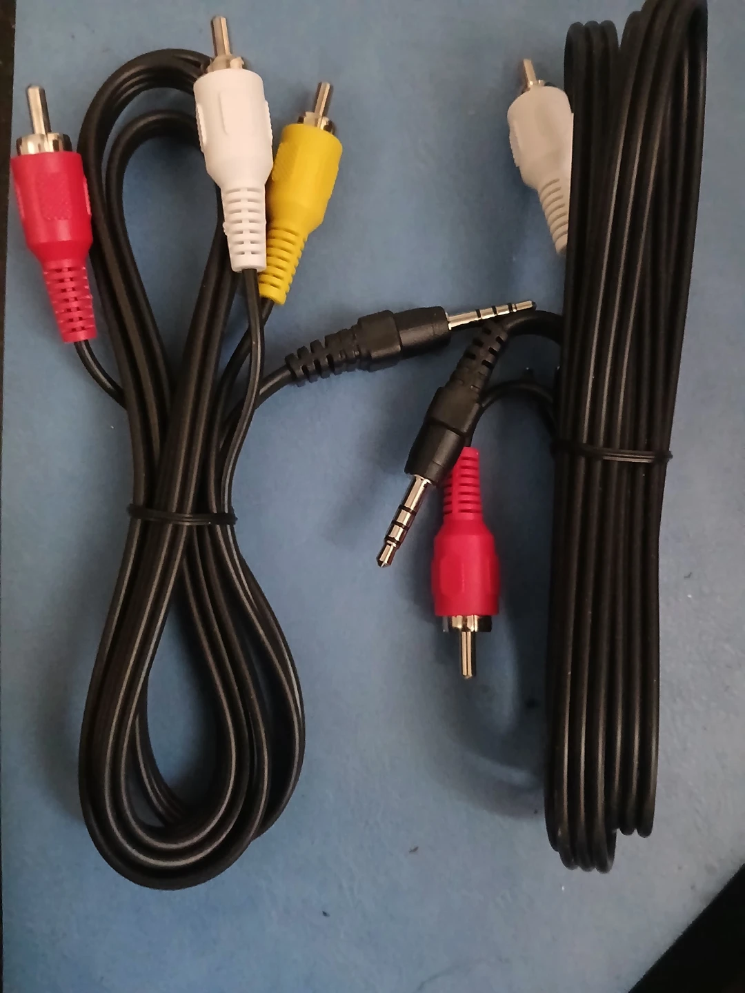 Audio Video AV Cable 3.5mm Jack to RCA