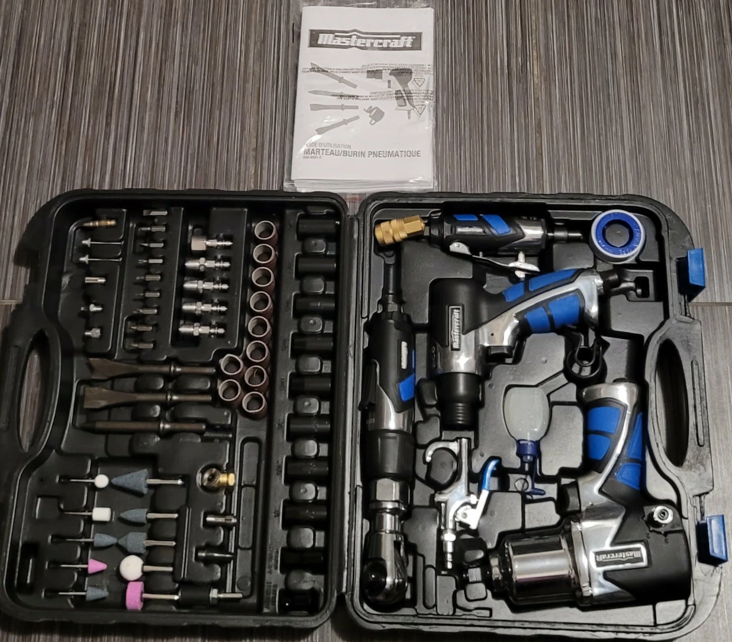 Mastercraft Air Tool Combo Kit with Accessories - photo 4