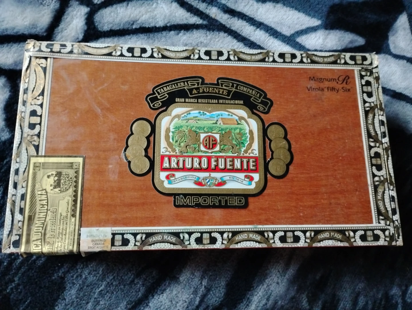 Arturo Fuente Magnum R Vitola Fifty-Six Cigar Box - photo 3