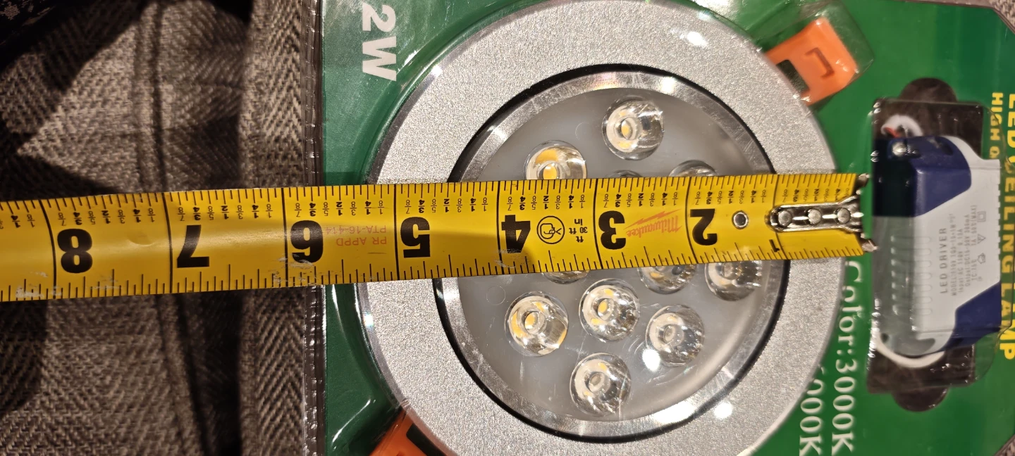 LED Ceiling Lamp 12W Dimmable 6000K $10/1 or $30/4 - photo 3