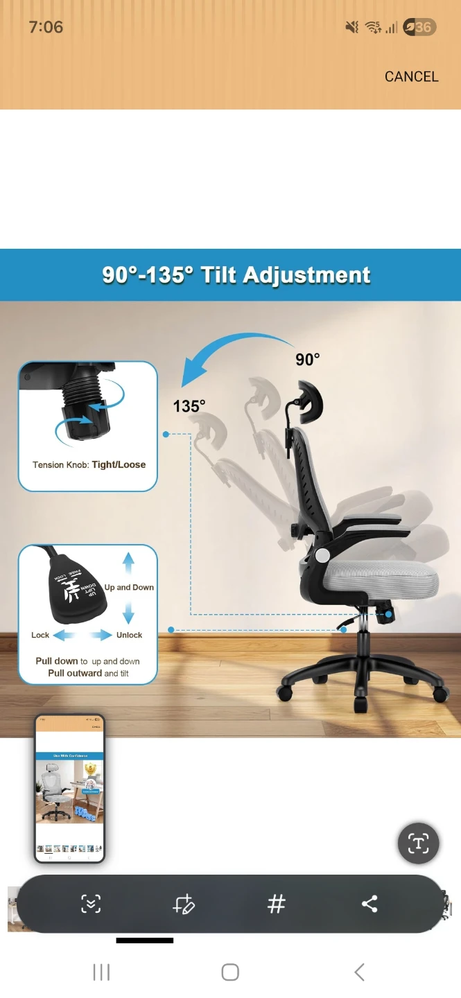 SPRDENG Ergonomic Office Chair - photo 2