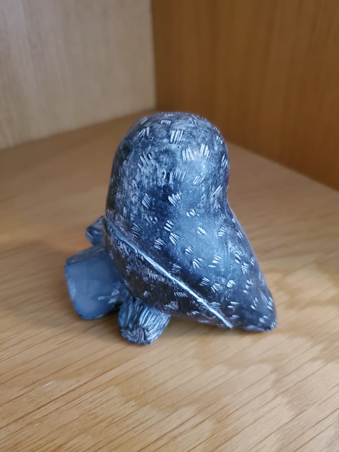 Cute Soapstone Owl Figurine - photo 3