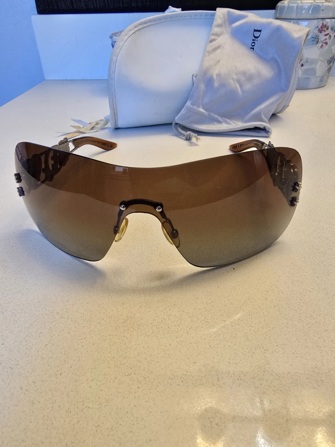 Dior Butterfly Shield Sunglasses