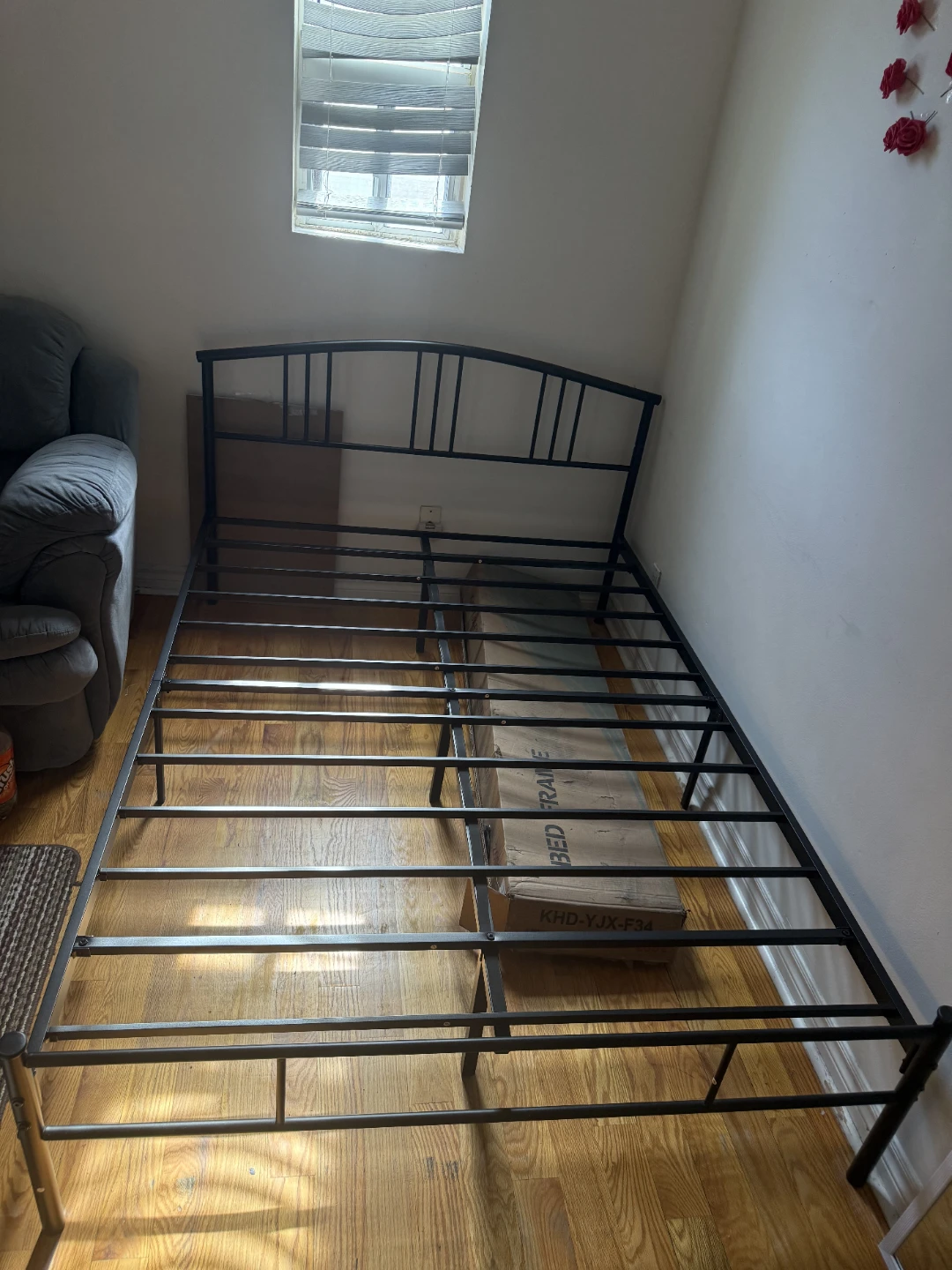 Black Metal Bed Frame