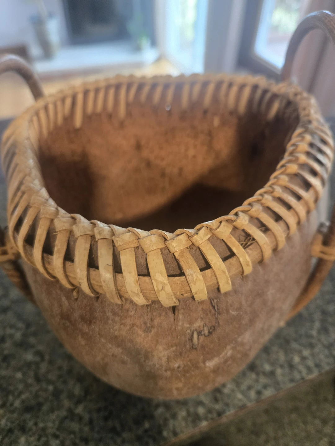 Coconut Basket with Handles - photo 2