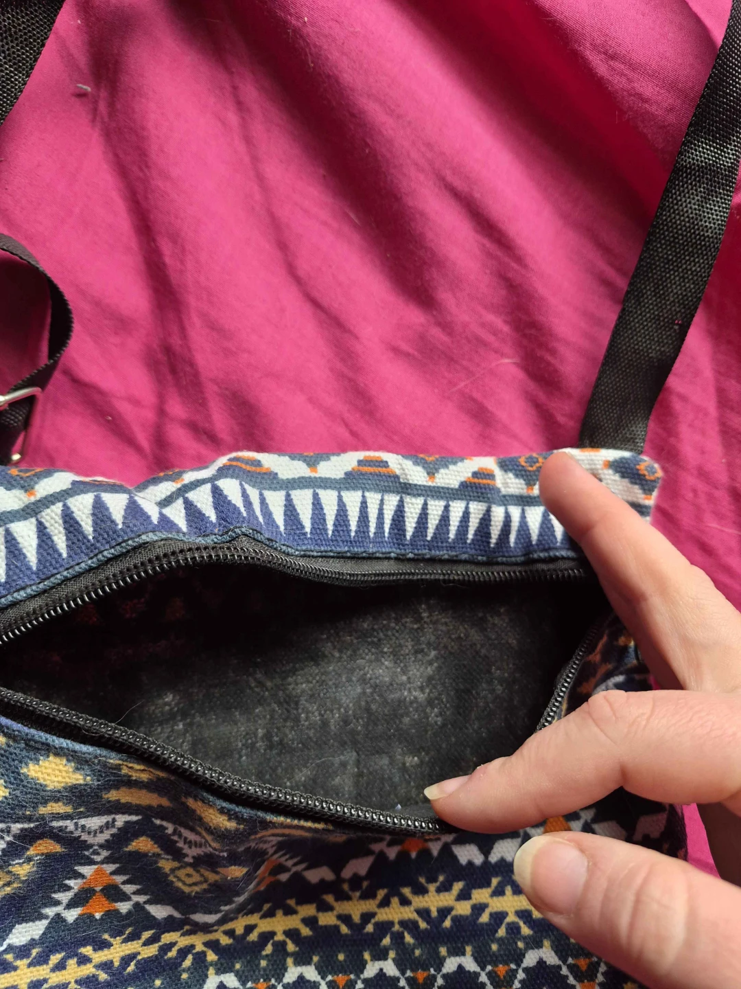 🧡 Cross body patterned bag - photo 2