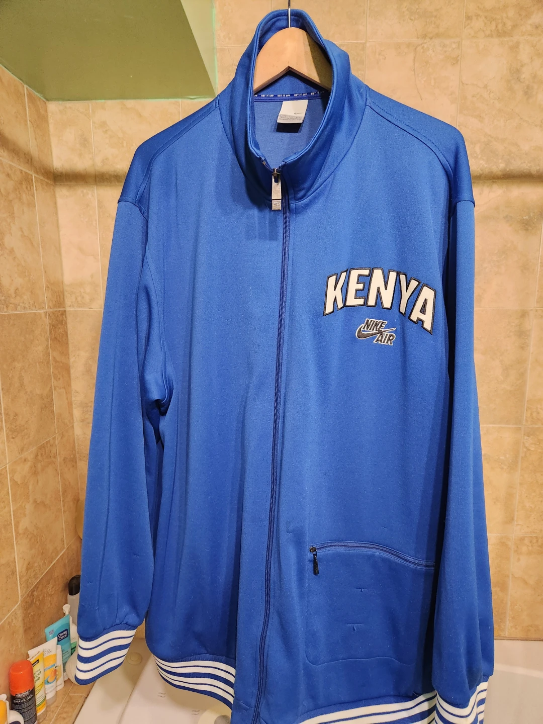 Nike Air Kenya Track Jacket XXLT Blue