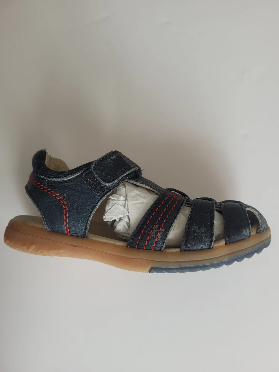 Kickers Blue Leather Sandals Size 32 - photo 2