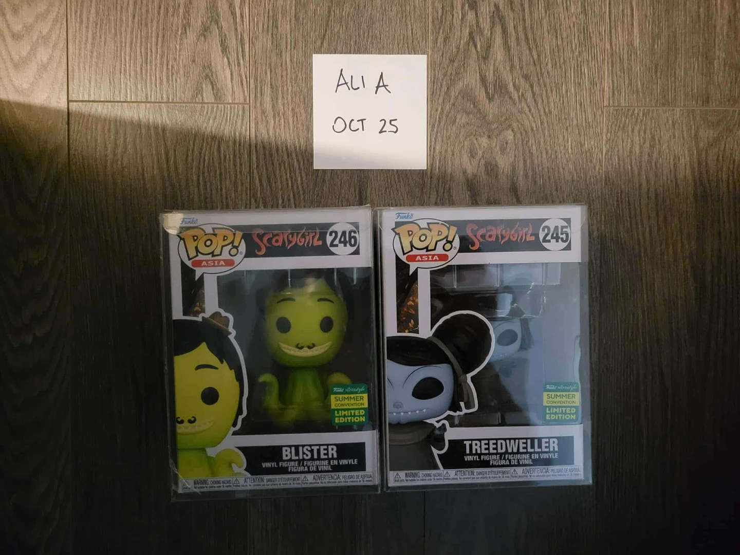 Funko Pop! Scarygirl Asia Blister & Treedweller Figures