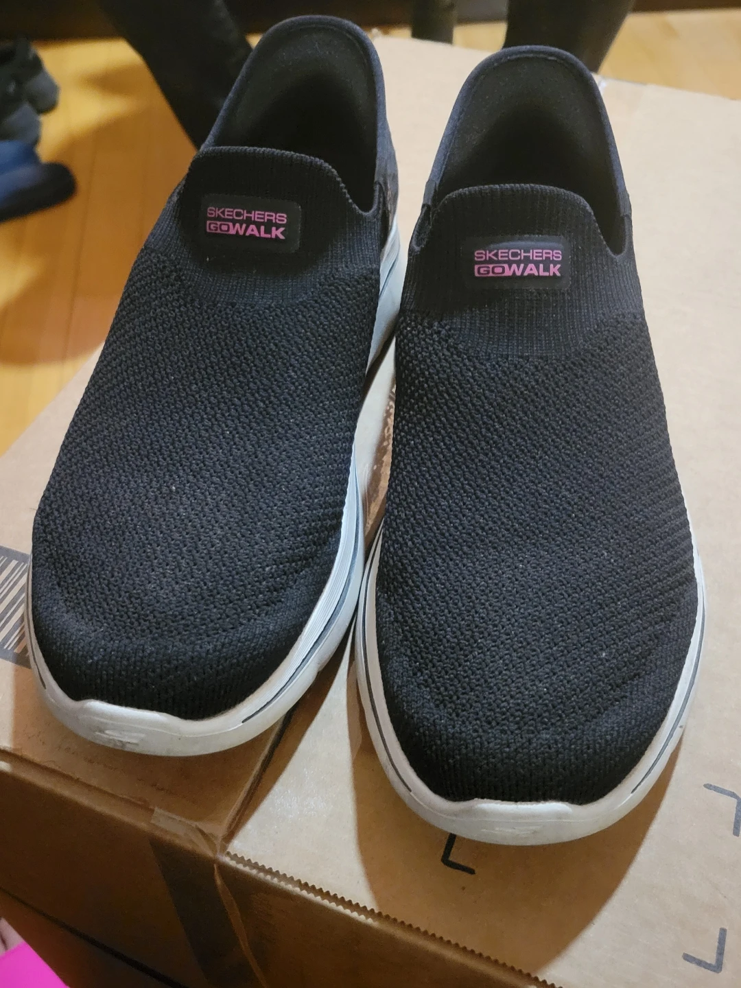 Skechers Go Walk Slip-Ins Women's Black Shoes - photo 2