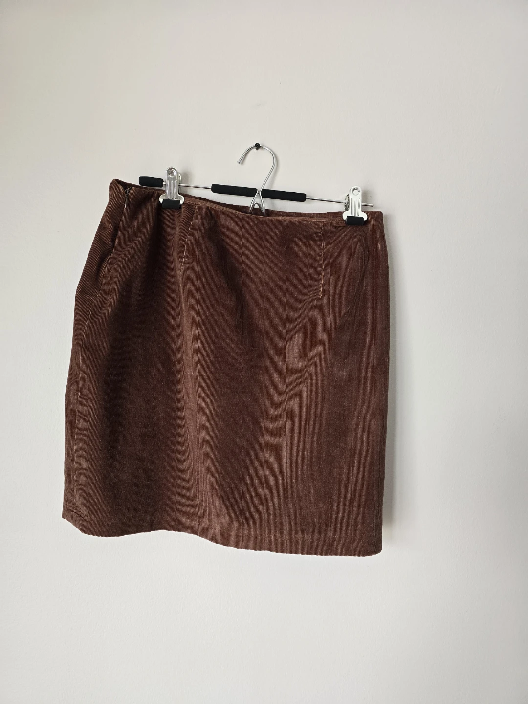 Vintage Brown Corduroy Skirt with Slit exelent conditions - photo 5
