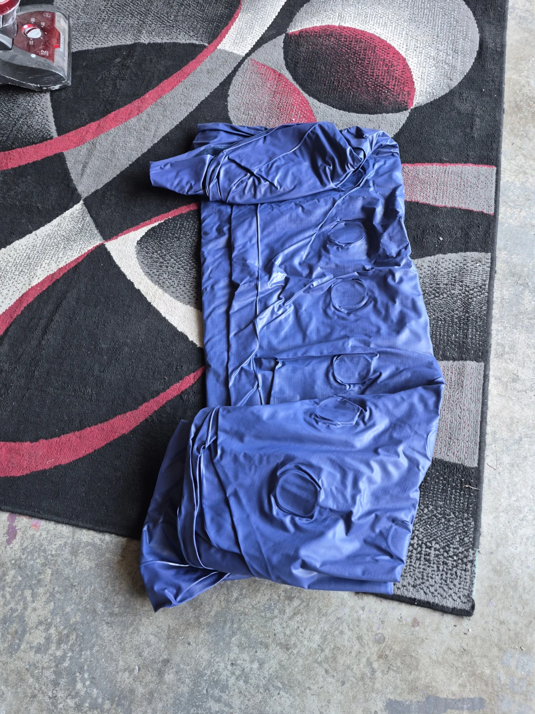 Blue Inflatable Mattress/Air Bed