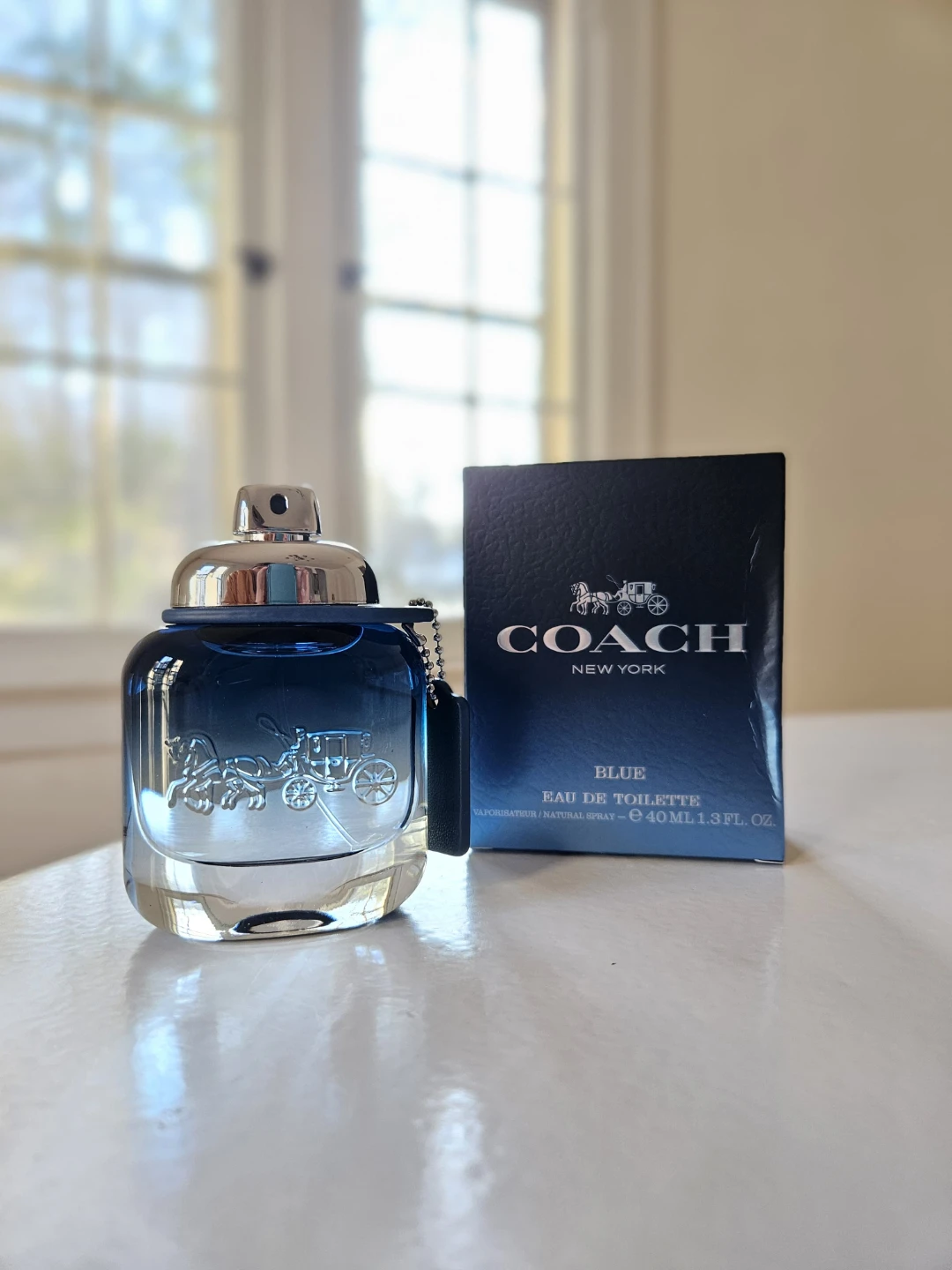 Coach Blue Eau de Toilette for Men, 1.3 fl oz