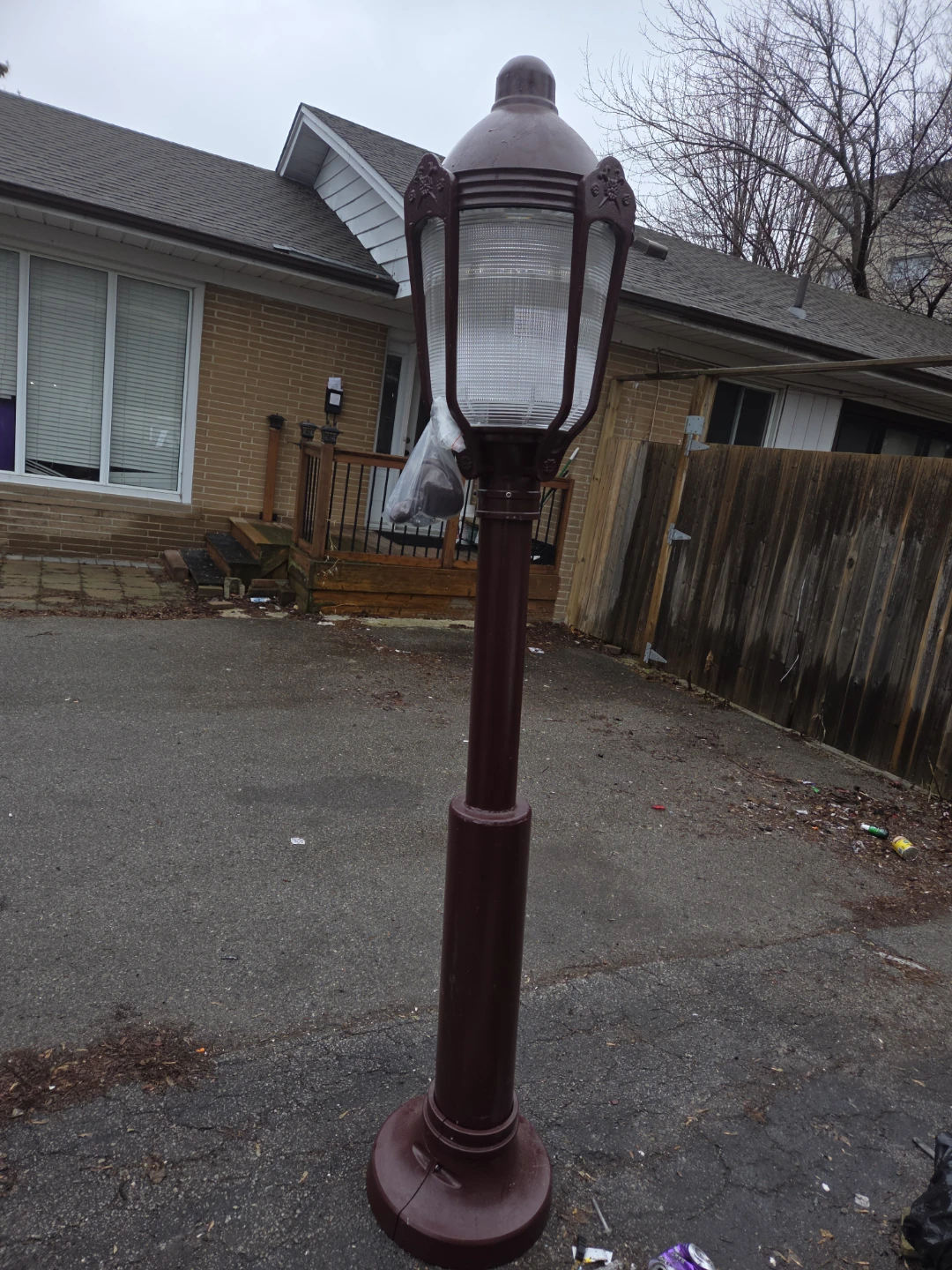 Lumec Lighting outdoor street lamp.