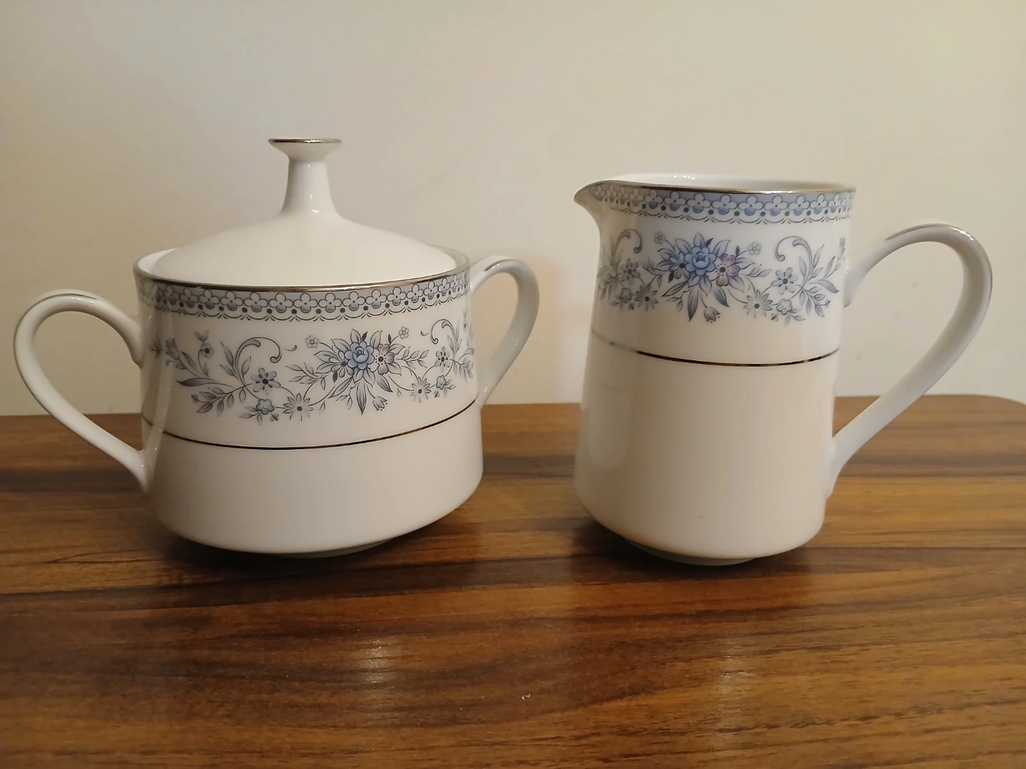 Vintage Noritake Sugar and Creamer Set