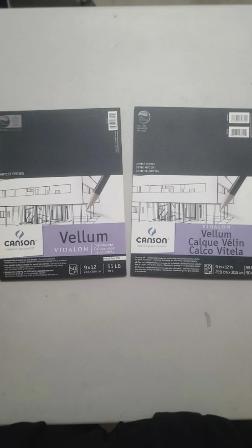 Canson Vidalon Vellum Art Paper Pad