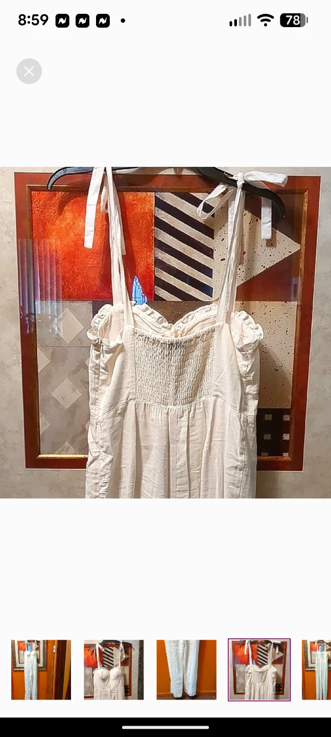 MAJORELLE Elegant Cream Jumpsuit - photo 4