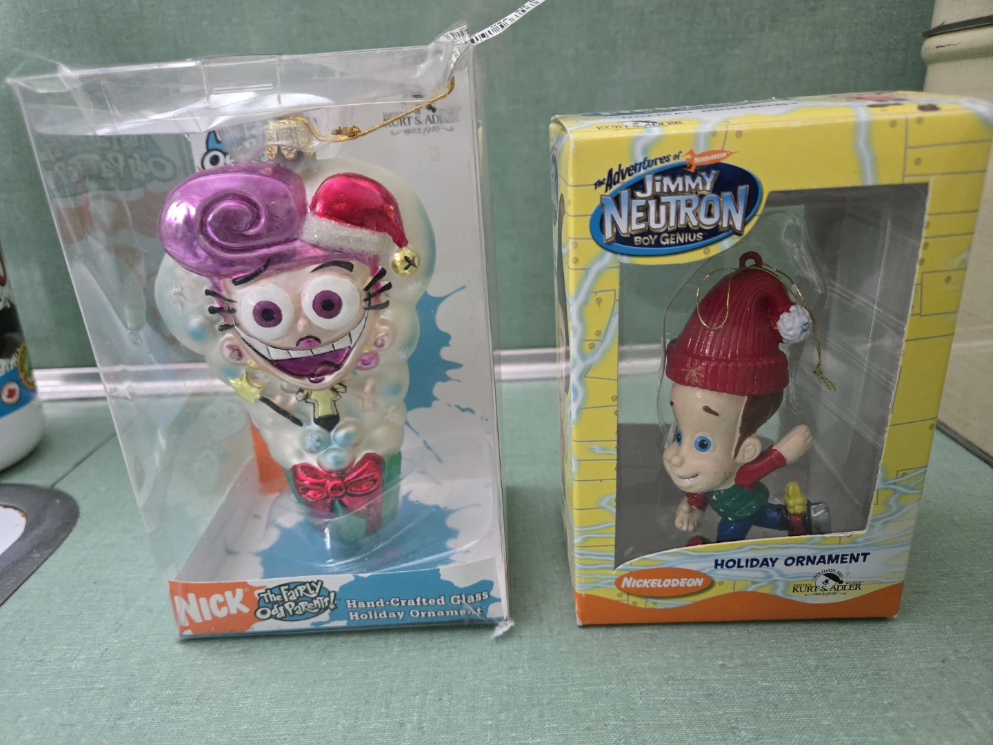 Two (2) Unique Holiday Ornaments