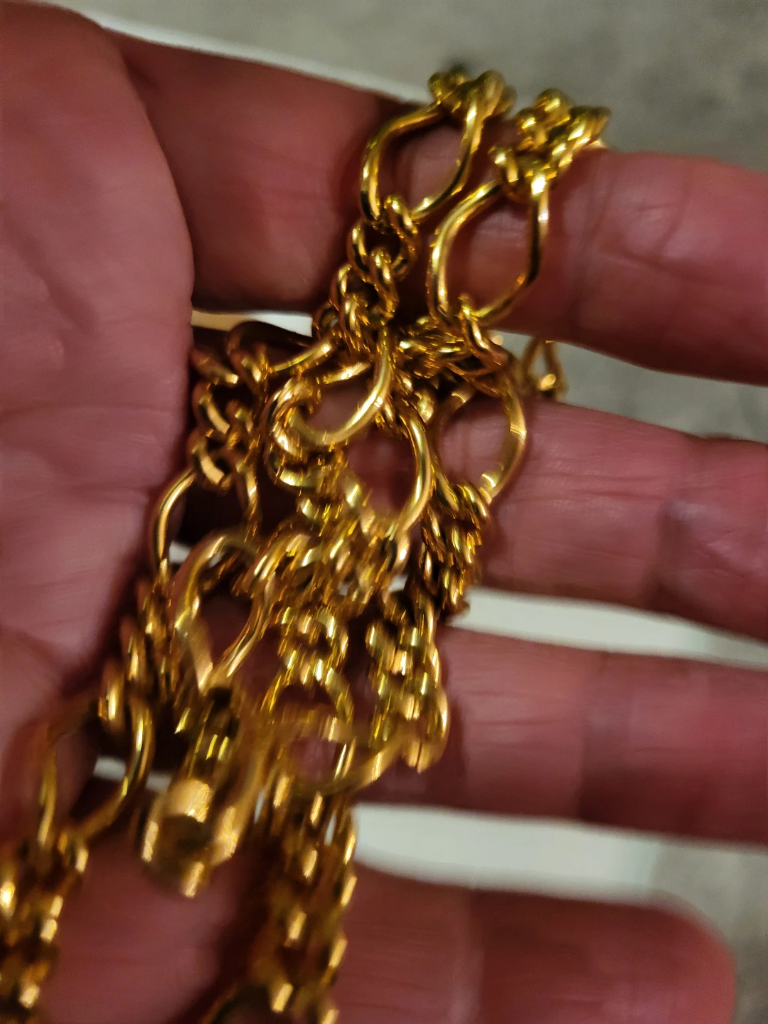 Sarah Coventry Gold Tone Chain Necklace - photo 3