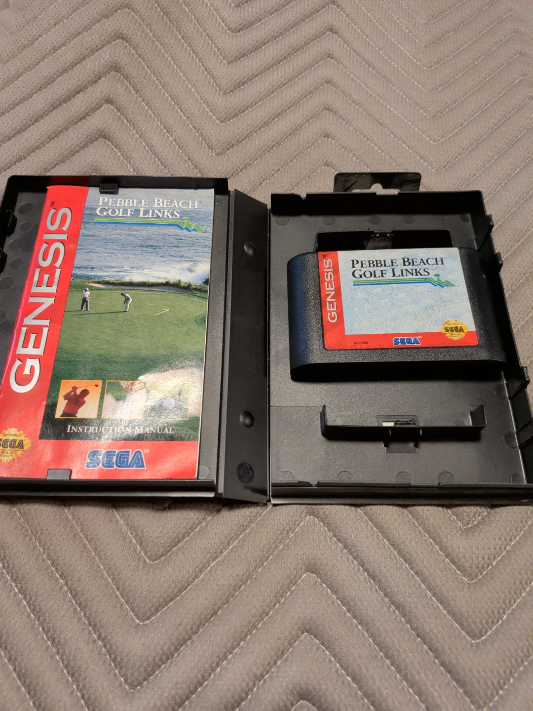 Sega Genesis Pebble Beach Golf Links Game - photo 2
