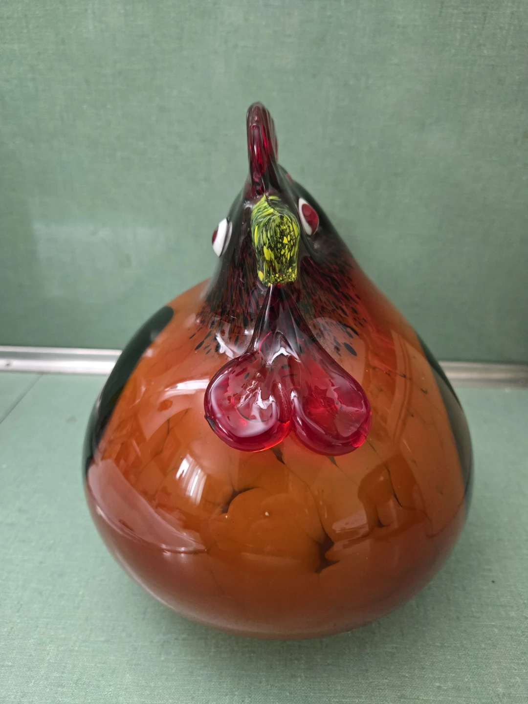 Lovely Art Glass Rooster - photo 2