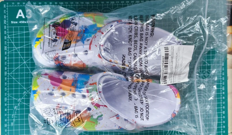 New!!! Colourful Paint Splatter Clogs (Size: 8) - photo 2