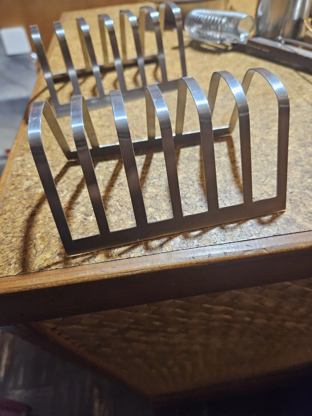 Stainless Steel 4-Slice Toaster Rack - photo 2