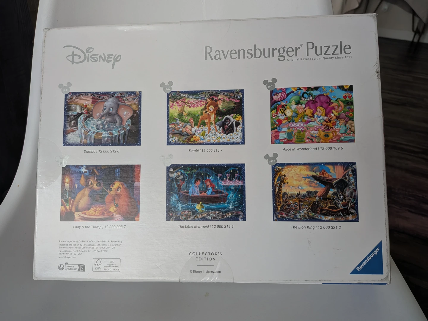 BNew Ravensburger Disney Aristocats Collector's Edition Puzzle - photo 5