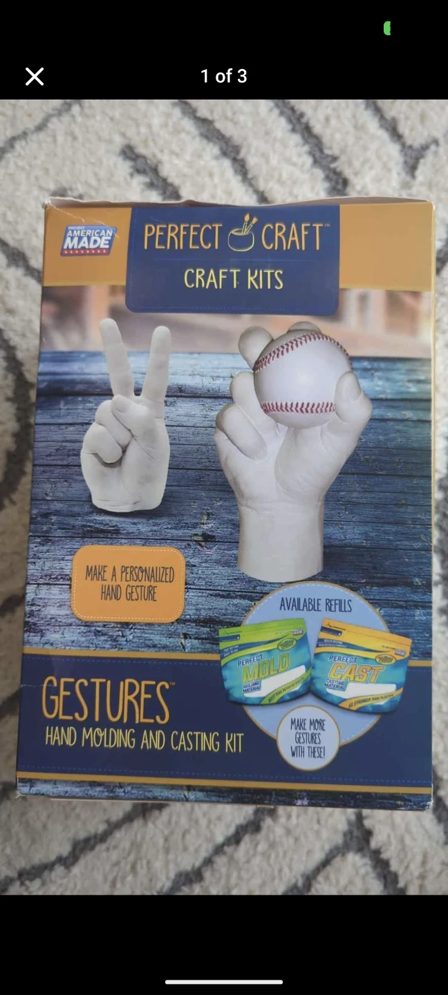 Perfect Craft Hand molding and casting kit!