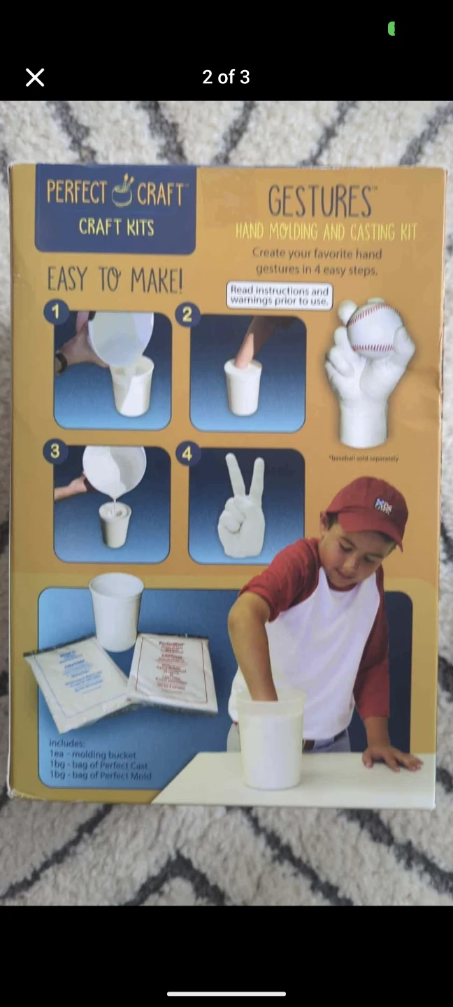 Perfect Craft Hand molding and casting kit! - photo 2