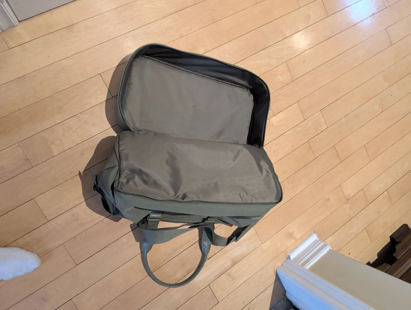 BEIS The Weekender Bag - Sage Green - photo 4