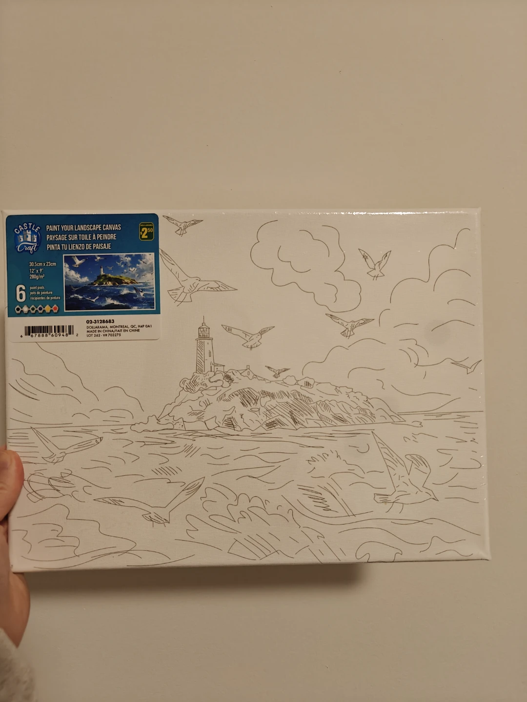 🆕 Lighthouse Scene Canvas 🧡