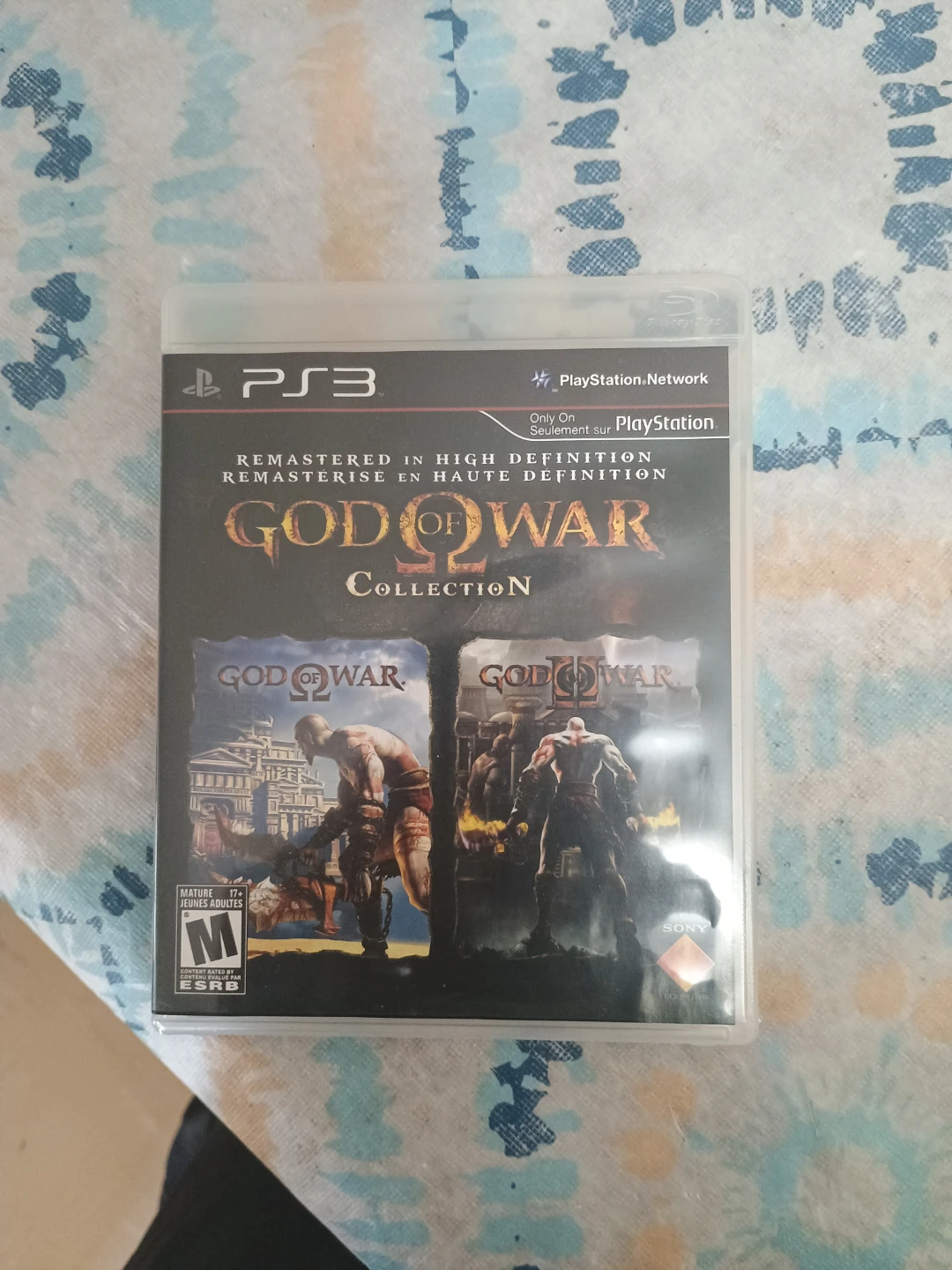 God of war Collection 1 and 2 PS3 game