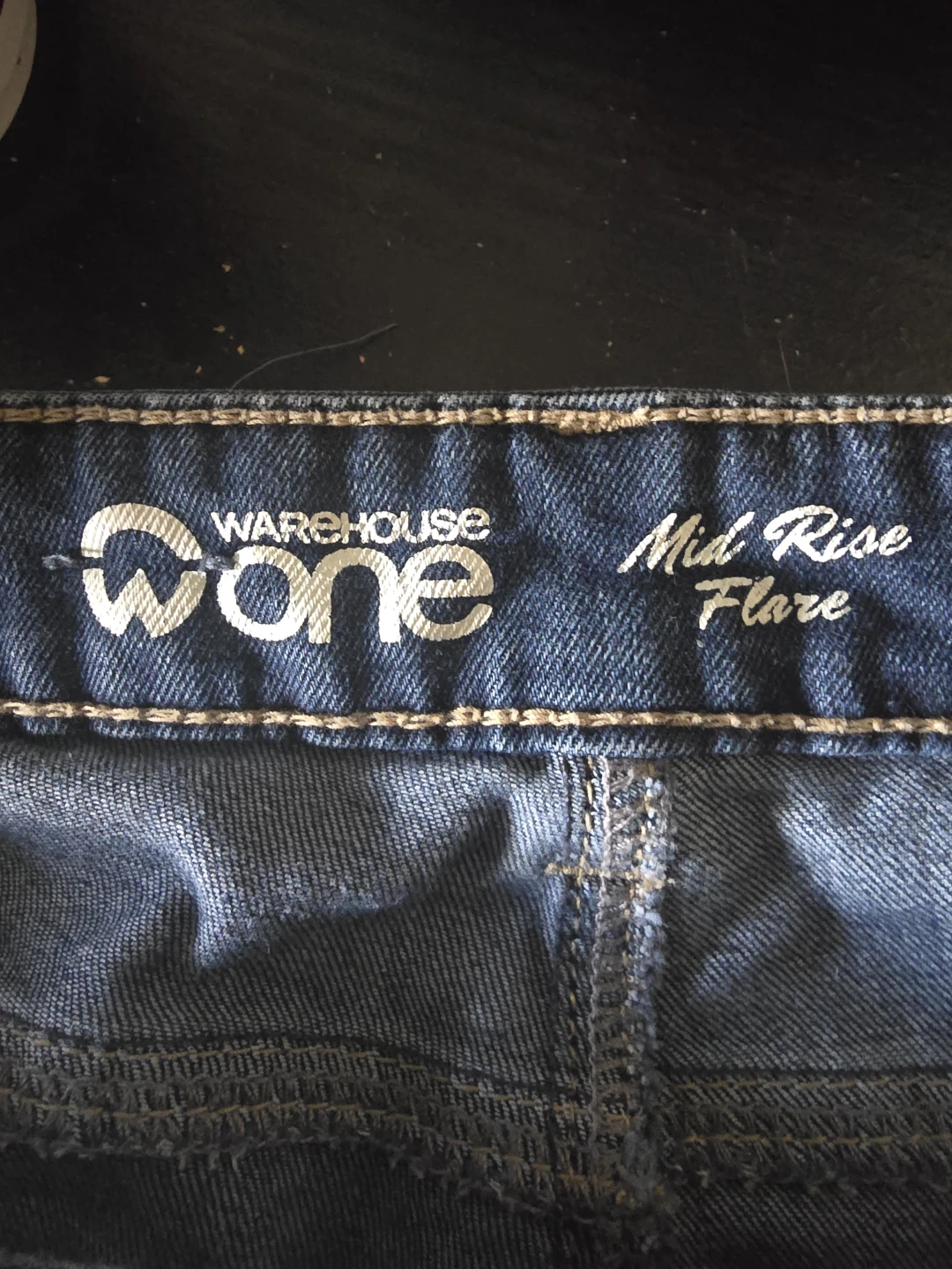 Warehouse One Mid Rise Flare Jeans Size 36/Reg - photo 2