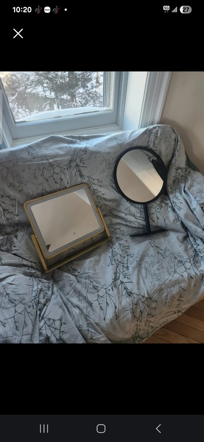 LED Makeup Mirror with Stand