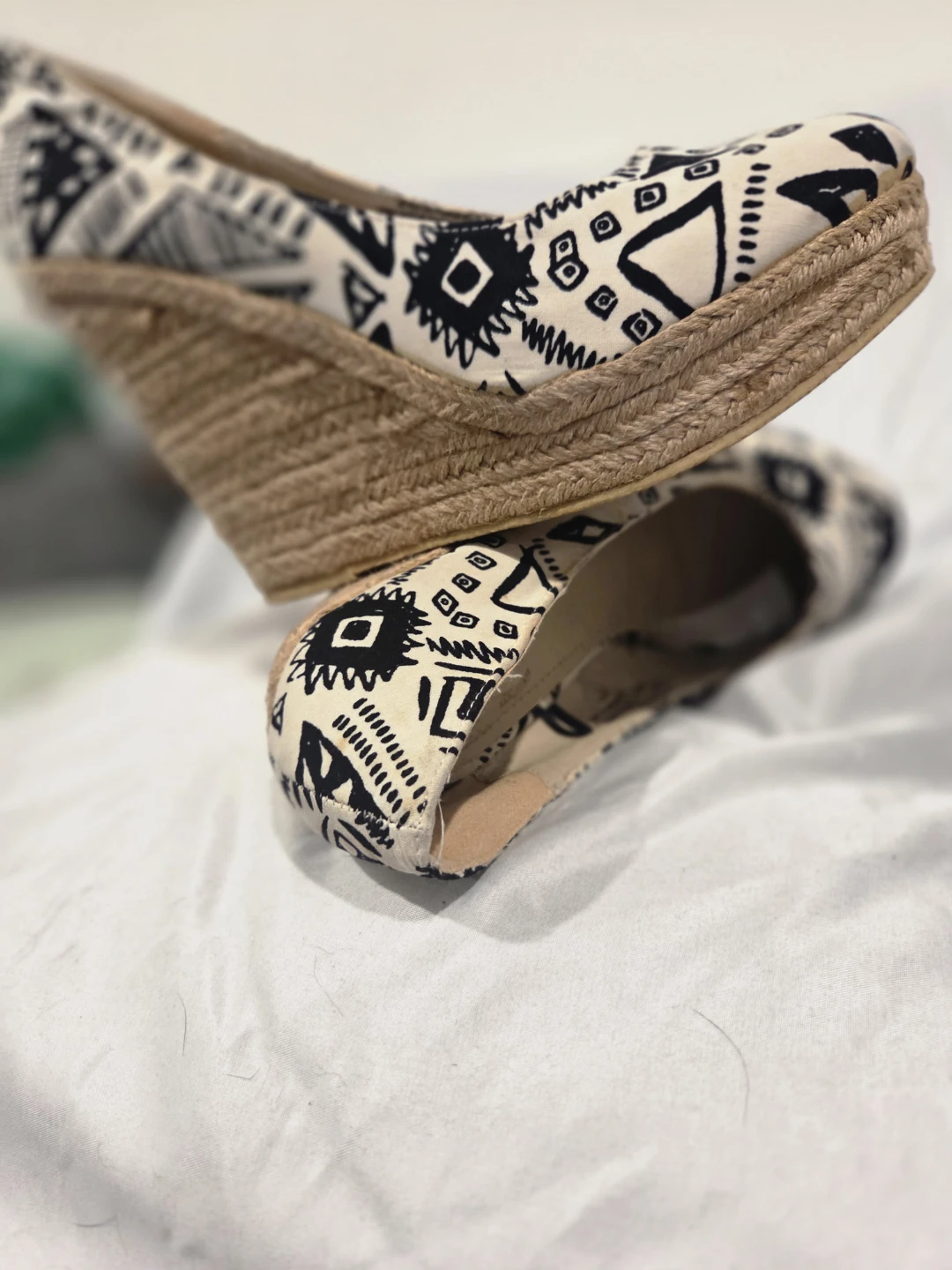 Women's Espadrille Wedge Shoes - photo 3