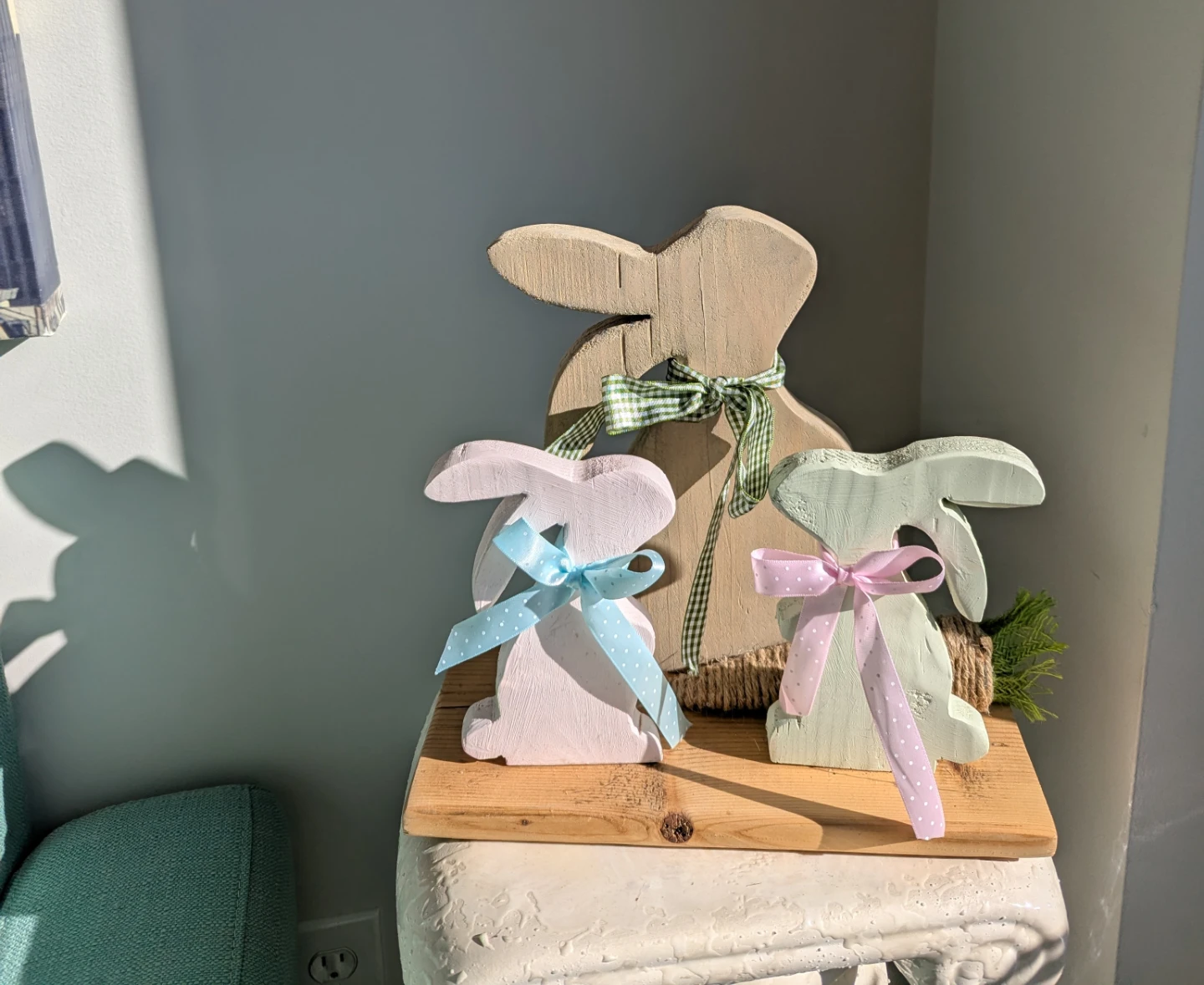 Brand New Wooden Easter decor