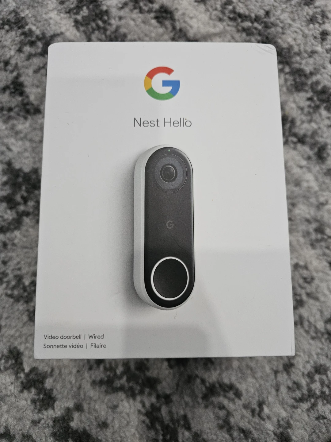 Google Nest Hello Wired Video Doorbell