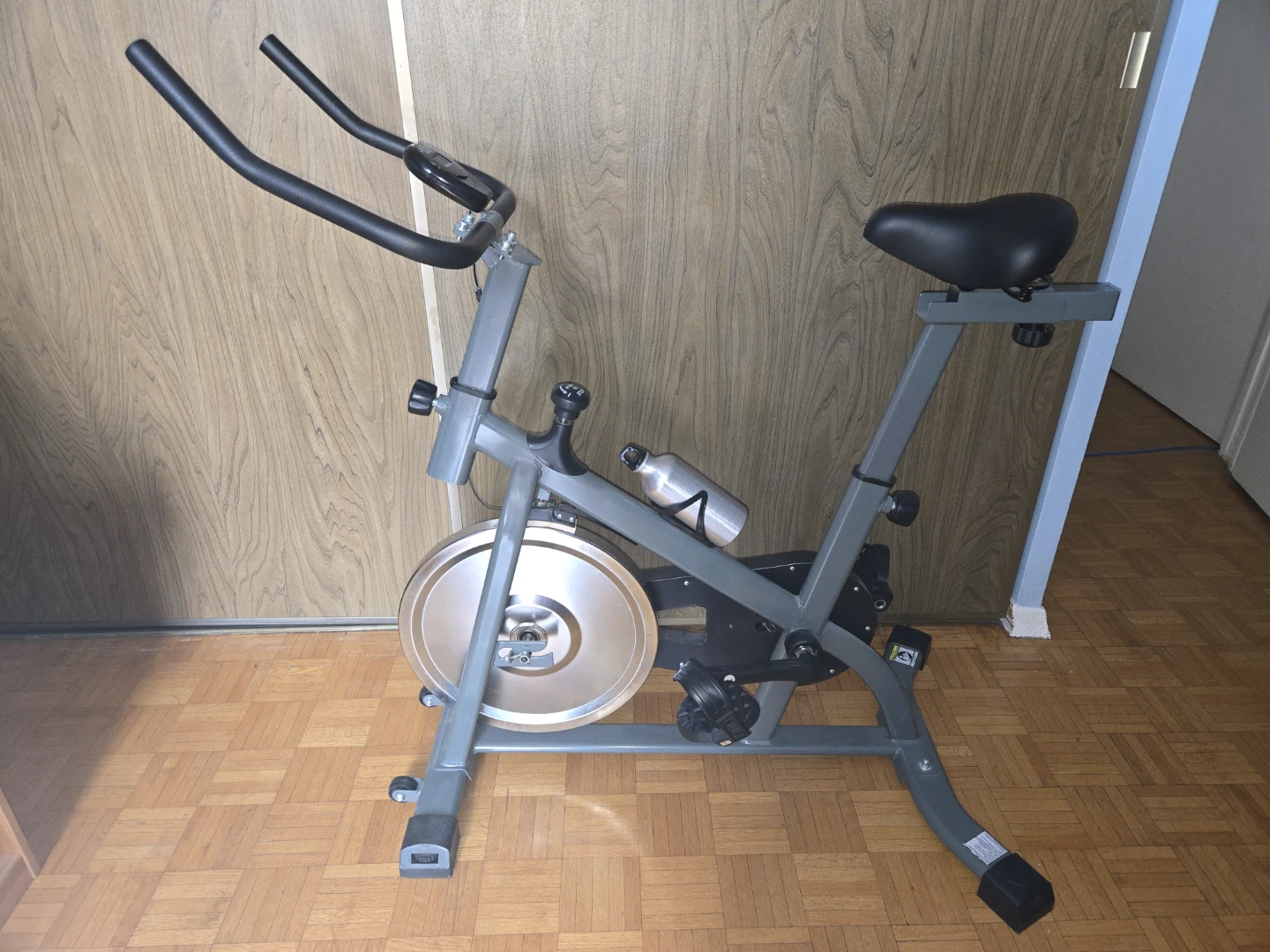 Spin Bike with Digital Monitor