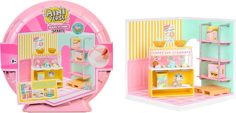 MGA's Miniverse Make It Mini Spaces Happy Sun Creamery