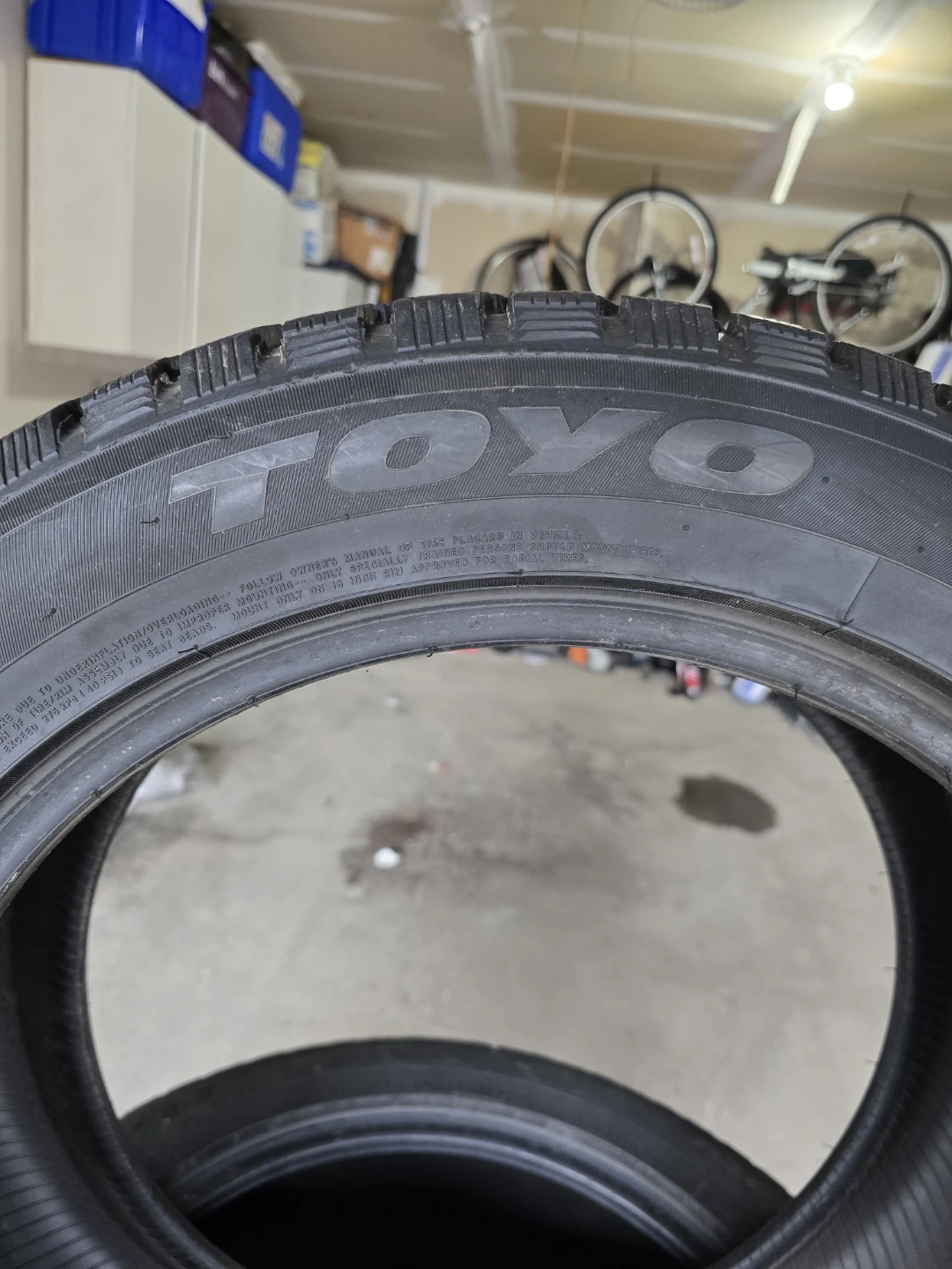 2 x Toyo Observe G3-Ice Winter Tires 225/55R18 102T - photo 3