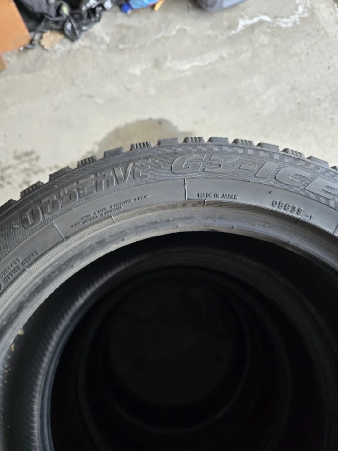 2 x Toyo Observe G3-Ice Winter Tires 225/55R18 102T - photo 4