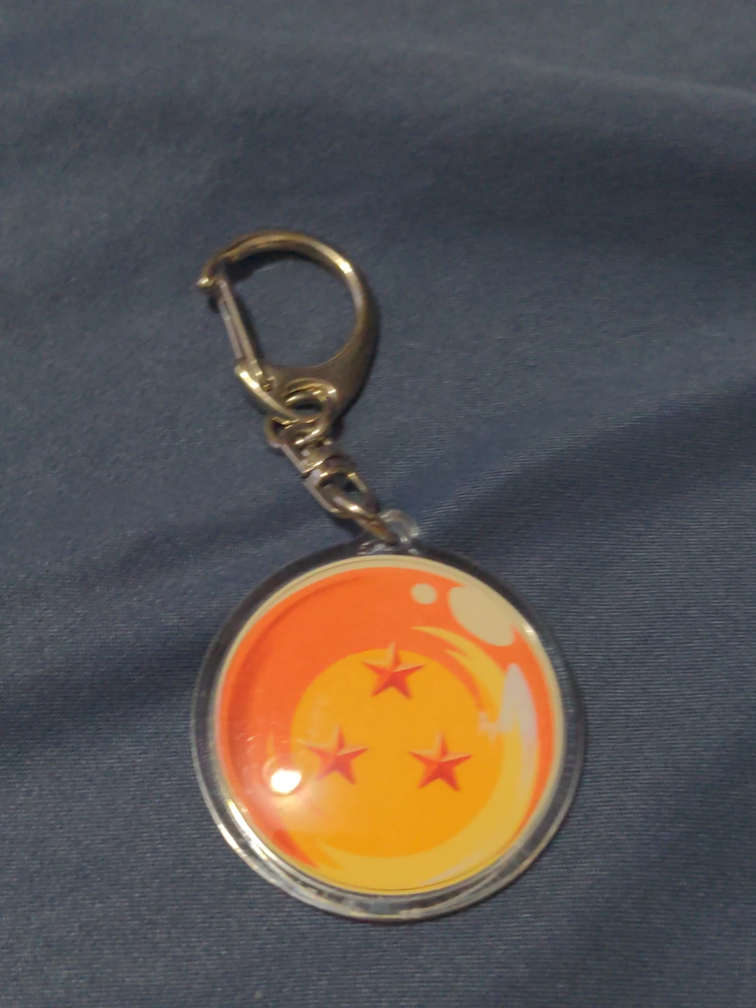 Dragon Ball Z 3-Star Dragon Ball Keychain