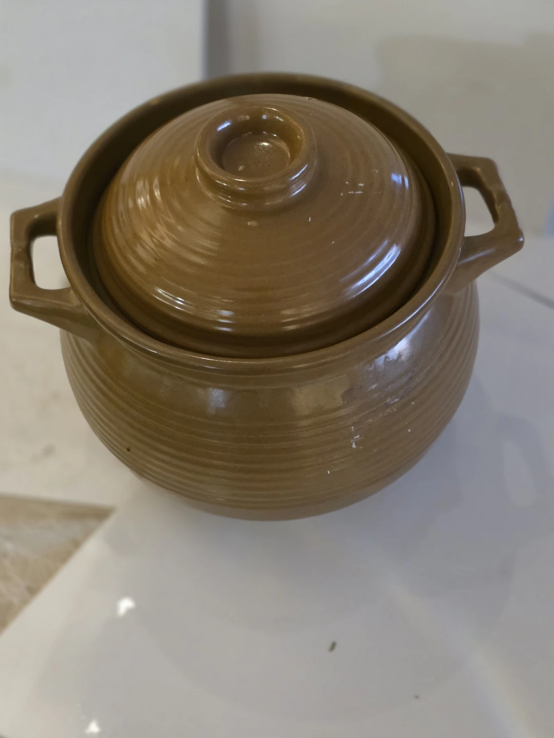 Ceramic casserole vintage